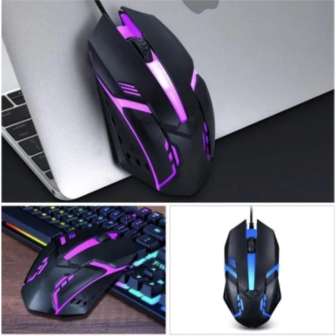 Mouse Gamer HyperPrecision - Usb 3200dpi Led Rgb.