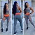 Conjunto Top e Calça Legging Feminino - Upmax / Máximo Desempenho nos Treinos!