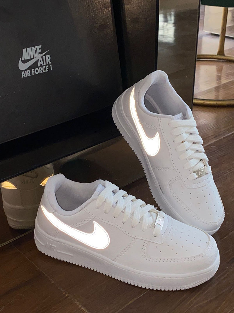 Nike Air Force 1 / Branco Refletivo