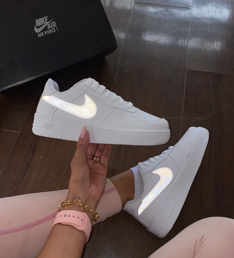 Nike Air Force 1 / Branco Refletivo