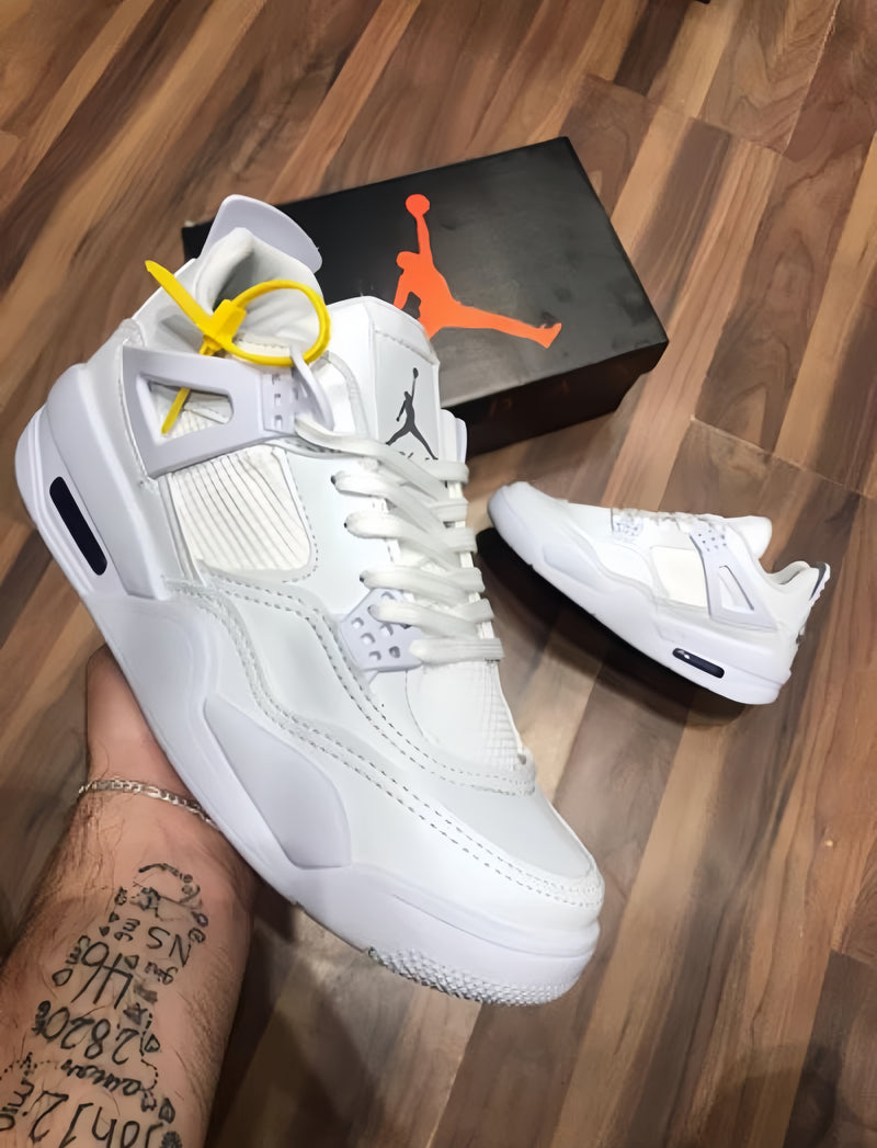 Nike Air Jordan Retro 4 / Branco "Snow White"