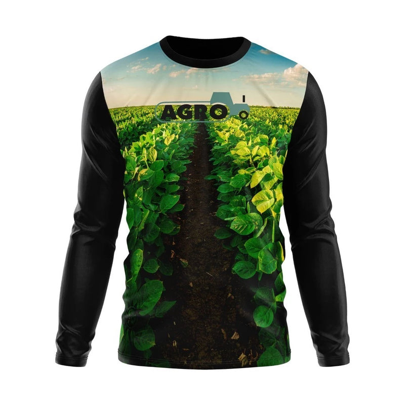 Camisa de Agropecuária Manga Longa com Proteção UV