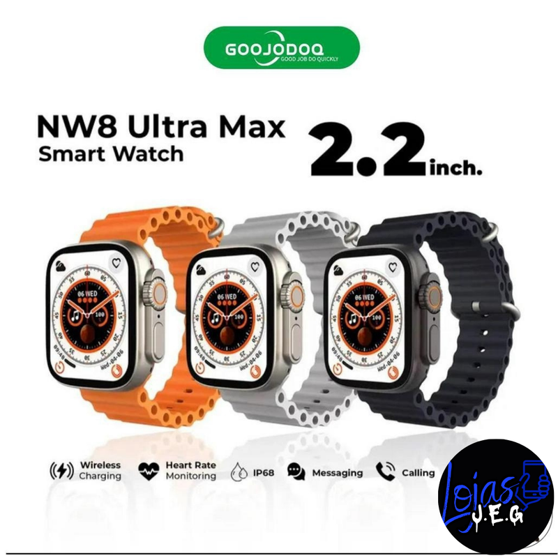 Smartwatch Ultra 8 T800 Ultra: O Melhor e Mais Inteligente Relógio Smartwatch!