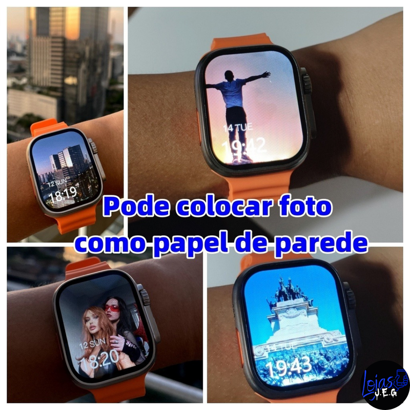 Smartwatch Ultra 8 T800 Ultra: O Melhor e Mais Inteligente Relógio Smartwatch!