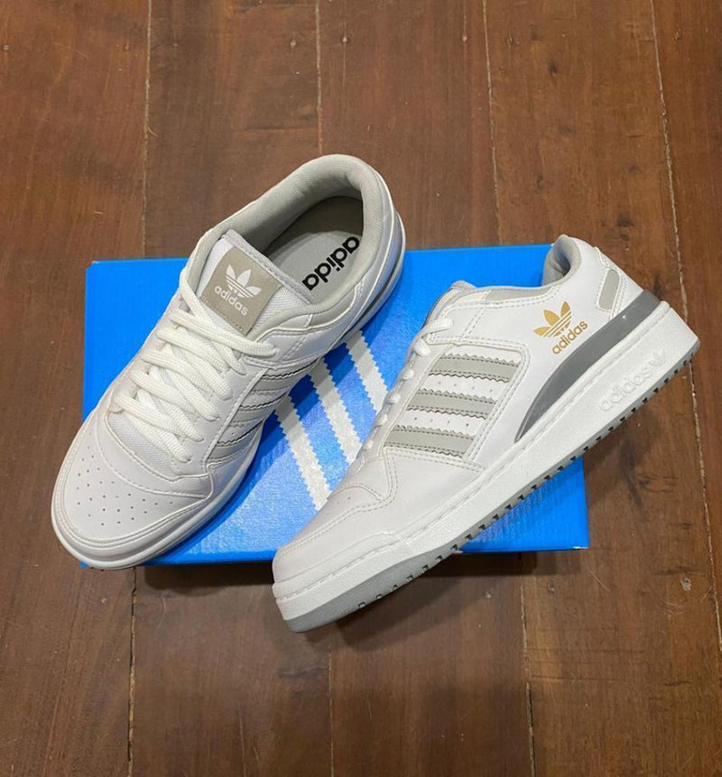 Adidas Forum Low 84 ADV / Cinza e Branco