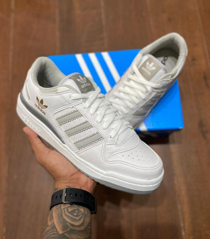 Adidas Forum Low 84 ADV / Cinza e Branco